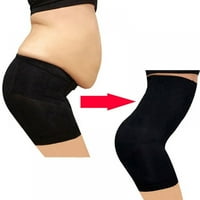 Мода Еднобојни Дами Големи Димензии Висок Струк Постпартални Стомачни Панталони Тело Панталони Обликување На Телото Анти-Лесна