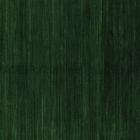 Агли Компанија Внатрешен Правоаголник Апстрактни Смарагдно Зелени Модерни Килими, 5'7'