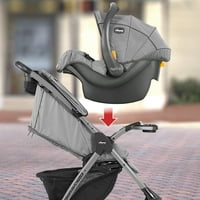 Чико Мини Браво Плус Систем За Патување Шетач Со Клучни Седишта За Новороденчиња-Чеша