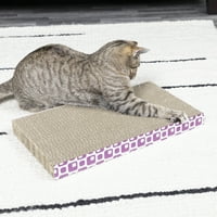 Живописен живот xl мачка со коруптирана подлога за гребење, издржлива играчка за гребење на мачки