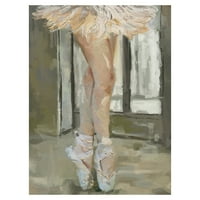 Уметничка галерија на ремек -дело en Поинте балерина од студиски уметности платно уметност принт 18 24
