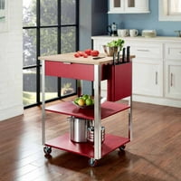 Кросли мебел кулинарска количка за подготвување кујна