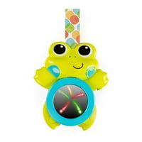 Bright Starts Lights & Sules Frog Take-Toyong Toy, Ages новороденче +