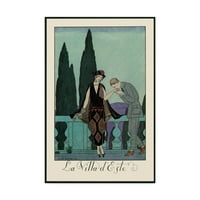 Трговска марка ликовна уметност „Ла Вила Дедем“ платно уметност од Georgeорџ Барбиер
