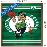 Бостон Селтикс - Постер за лого wallид, 22.375 34