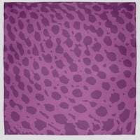 Едноставно Дејзи леопард шема на руно фрли ќебе, розово, стандардно фрлање
