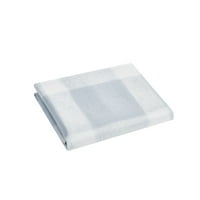 Мејндес Фармхаус GMS GMS сива и бела решетка микрофибер STD Pillow Cover 20 32