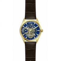 Invicta mens objet d Art Automatic Multifunction Blue Dial Watch
