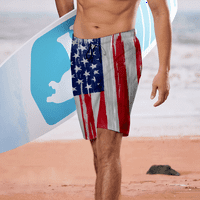 Шорцеви За Пливање За Мажи И Момчиња Шорцеви За Денот На Независноста Мажи Хавајски Стебла За Пливање Машки Шорцеви ЗА Пливање