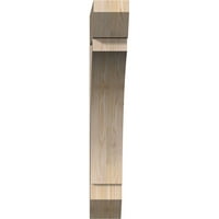 Ekena Millwork 1 2 W 30 D 36 H Thorton Slat Smooth Bracket, Douglas Fir