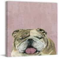 Мармонт Хил Шармантно куче Сликарство печатење на завиткано платно