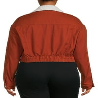 Madden NYCенска женска плус големина тексас јакна