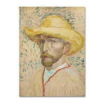 Трговска марка ликовна уметност „самопортрет во розова“ уметност од Ван Гог