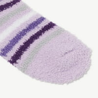 Costенски пријатни чорапи на глуждот на oyојспун, 6-пакувања, големина 4-10