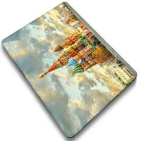 Каишек Пластична Тврда Футрола За Објавен MacBook Pro 16 XDR Дисплеј + Модел На Покривка На Црна Тастатура: А М2 Пејзаж а 99
