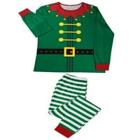 Семејство Хуакаишиџи Појавување Божиќ Пижами Постави Облека Долги Ракави Божиќ Костим За Спиење Салон