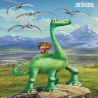 Дизни Пиксар Добриот Диносаурус-Се Соочува Со Ѕиден Постер, 14.725 22.375