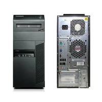 Користени-Леново ThinkCentre M90p, TWR, Intel Core i5 - @ 3. GHz, 4GB DDR3, НОВИ 240GB SSD, DVD-RW, Победа Дома 64