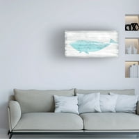 Јуни Ерика Вес „издувен кит II“ платно уметност