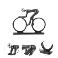Бестонзон Апстрактна Смола Велосипед Статуи Велосипед Трка Скулптура Десктоп Украс Материјали