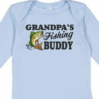 Подарок За Риболов На дедо За риболов Бебе Момче Боди Со Долги Ракави