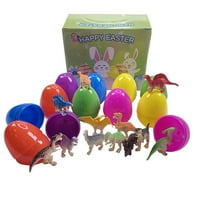 Велигденски Јајца Со Играчки Внатре, Велигденски Полнети Јајца Велигден Тема Партија Подароци За Велигденски Јајца Лов Игра