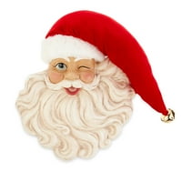 Време на одмор Божиќна сезона Дедо Мраз лице со црвена капа