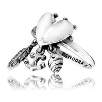 Духовни симболи Сребрен прстен 19718754, големина 7