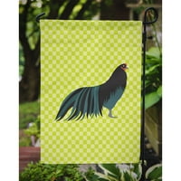 Богатствата НА каролина ББ7659ГФ Суматра Пилешко Зелено Знаме Градина Големина Мала, разнобојна
