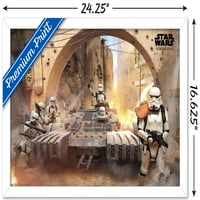 Војна На Ѕвездите: Непријателски Едноелитен Ѕиден Постер, 14.725 22.375